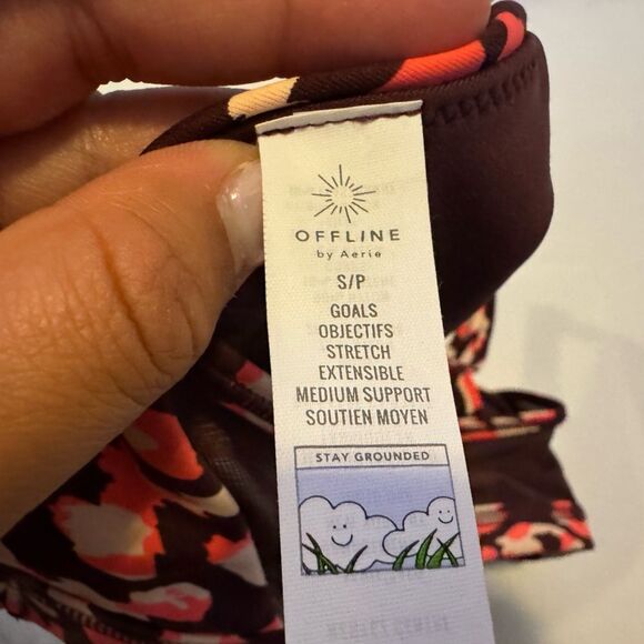 Aerie Leopard Print Sports Bra #14 - Picture 3 of 5